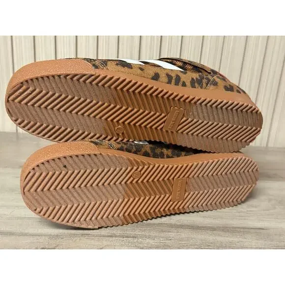 Steve Madden Hudsin Leopard Print Lace-Up Sneakers Women’s Size 7 - Picture 6 of 12